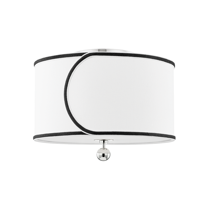 Zara 2 Light semi Flush-Mitzi-HVL-H381602-PN-ChandeliersPolished Nickel-2-France and Son