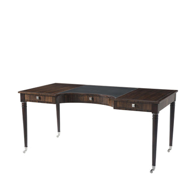 Kendals Writing Table-Theodore Alexander-THEO-7105-237BL-Desks-1-France and Son
