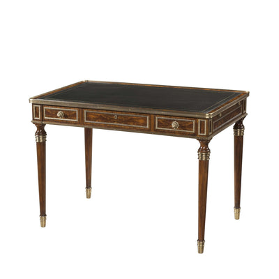Tales from France Writing Table-Theodore Alexander-THEO-7100-135BL-Desks-1-France and Son