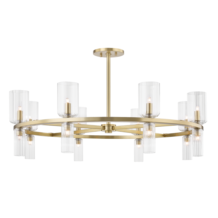 Tabitha 16 Light Chandelier-Mitzi-HVL-H384816-AGB-ChandeliersAged Brass-1-France and Son