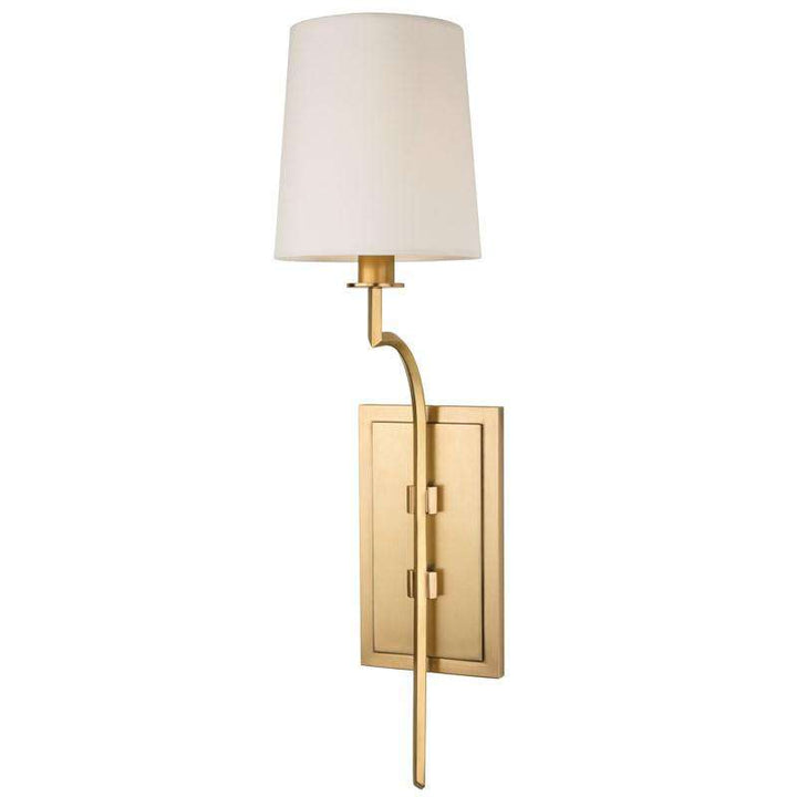 Glenford 1 Light Wall Sconce-Hudson Valley-HVL-3111-AGB-Wall LightingAged Brass-1-France and Son