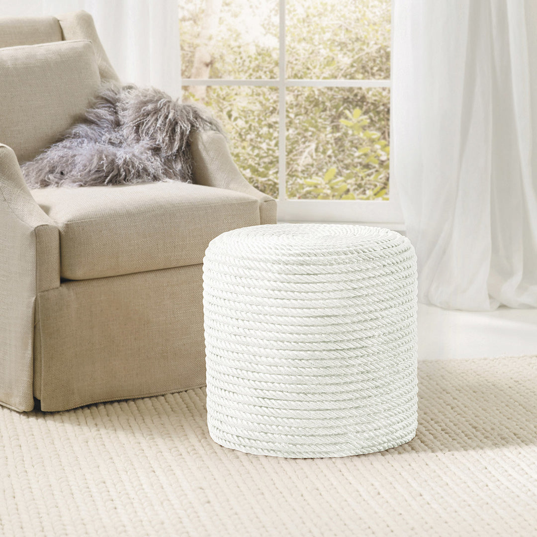 Rope Stool-Somerset Bay Home-SBH-SBT374-W-Stools & OttomansFresh-2-France and Son