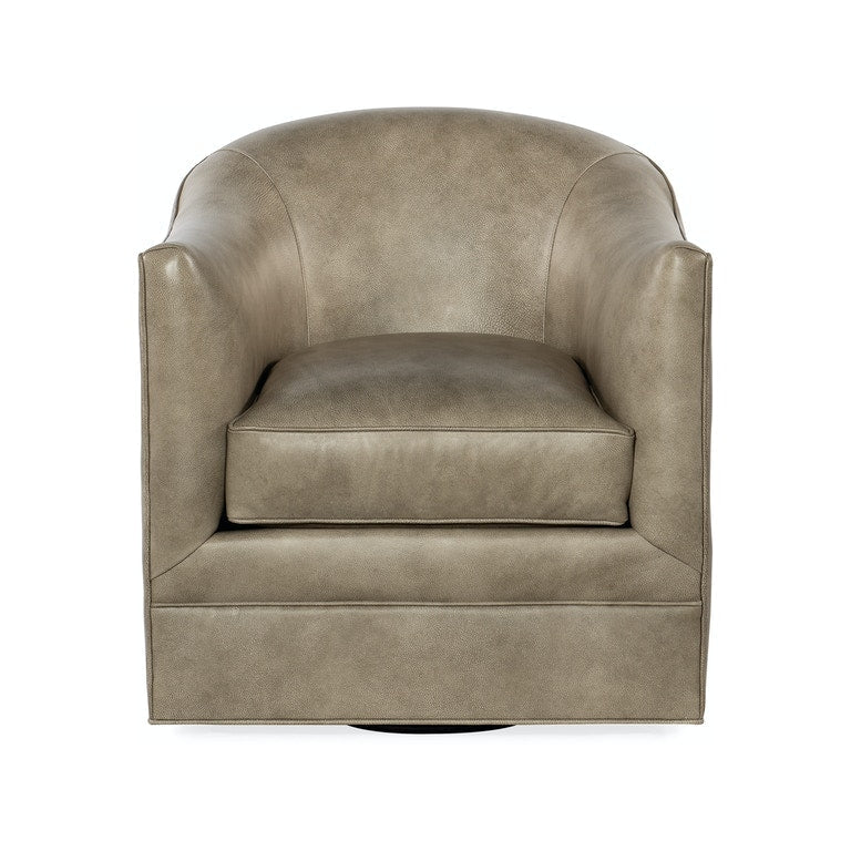 Gideon Swivel Club Chair-Hooker-HOOKER-CC302-SW-080-Lounge ChairsCream-7-France and Son
