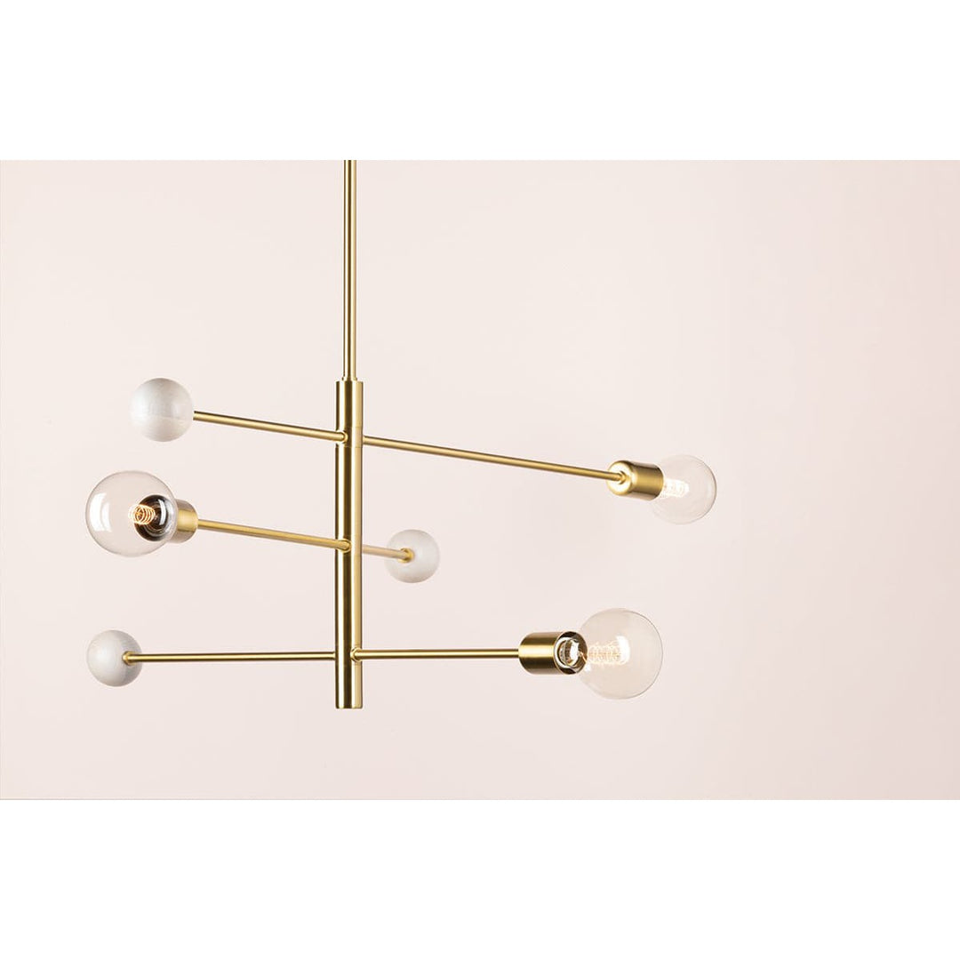 Slater 3 Light Chandelier-Mitzi-HVL-H491803-AGB-ChandeliersAged Brass-3-France and Son