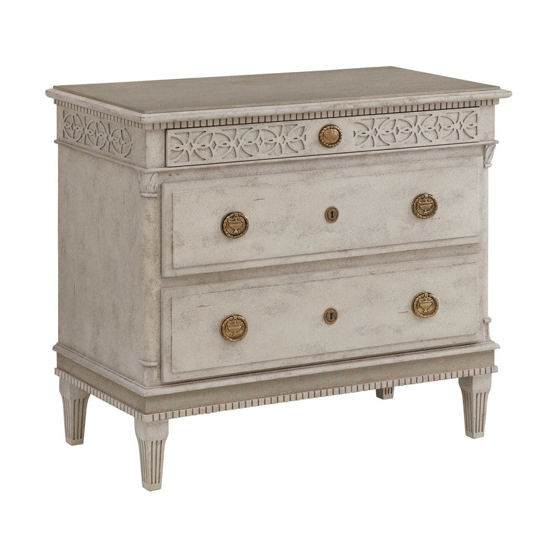 Small Gustavian Bedside Chest-Modern History-MODERN-MH1097F01-Dressers-1-France and Son