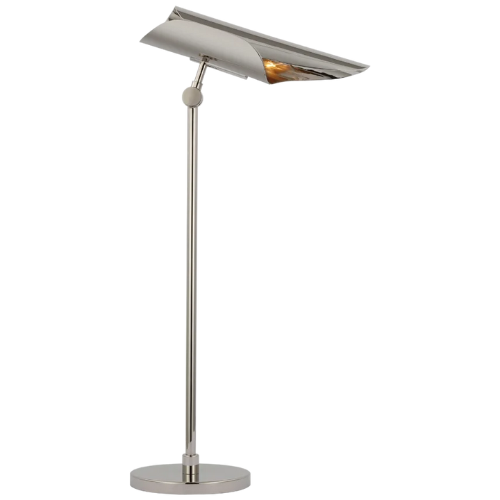 Flowna Desk Lamp-Visual Comfort-VISUAL-CD 3020PN-Table LampsPolished Nickel-2-France and Son