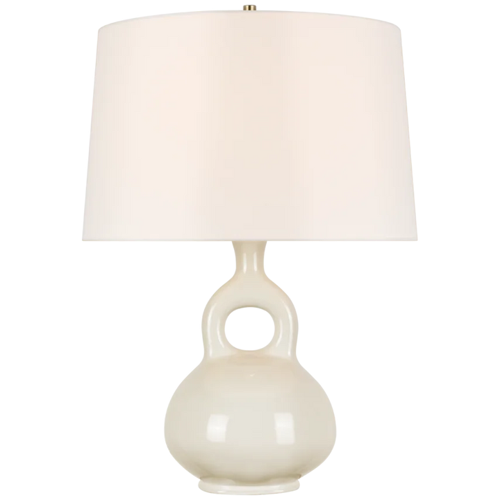 Laluna Large Table Lamp-Visual Comfort-VISUAL-CD 3612IVO-L-Table LampsIvory-1-France and Son