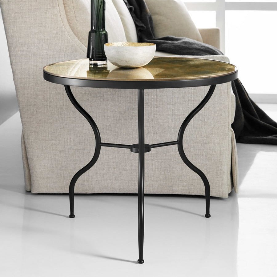 Wrought Iron End Table-Modern History-MODERN-MH973F01-Side Tables-1-France and Son