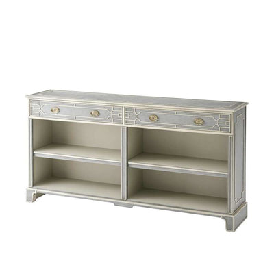 Morning Room Bookcase-Theodore Alexander-THEO-5302-120-Bookcases & Cabinets-1-France and Son