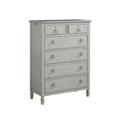 Summer Hill Collection - Drawer Chest-Universal Furniture-UNIV-986140-DressersDusk Grey-1-France and Son