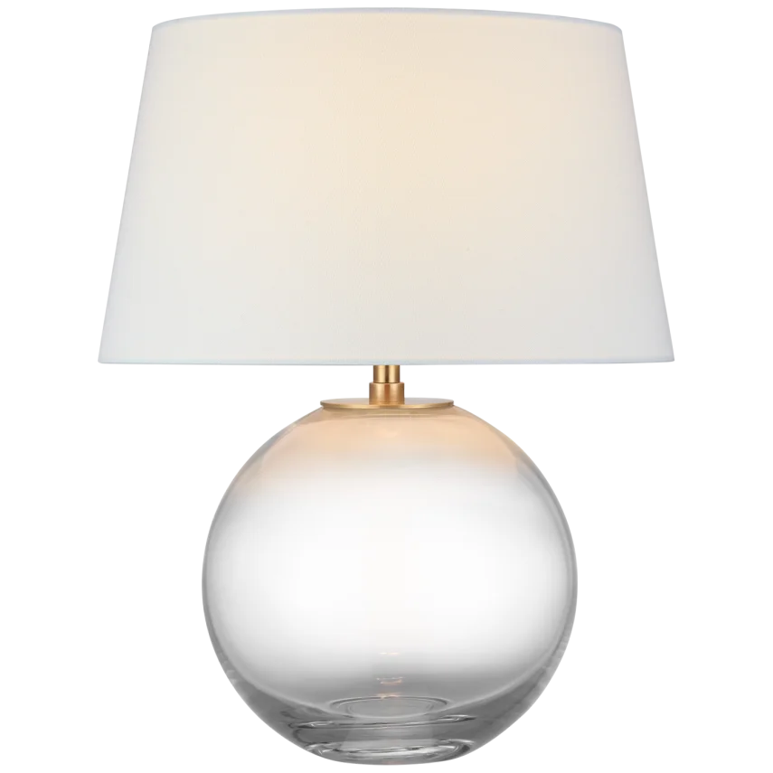 Micah Table Lamp-Visual Comfort-VISUAL-CHA 8434CG-L-Table LampsMedium-Clear Glass-3-France and Son