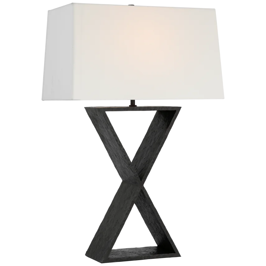 Denada Medium Table Lamp-Visual Comfort-VISUAL-CHA 8551AI-L-Table Lamps-1-France and Son
