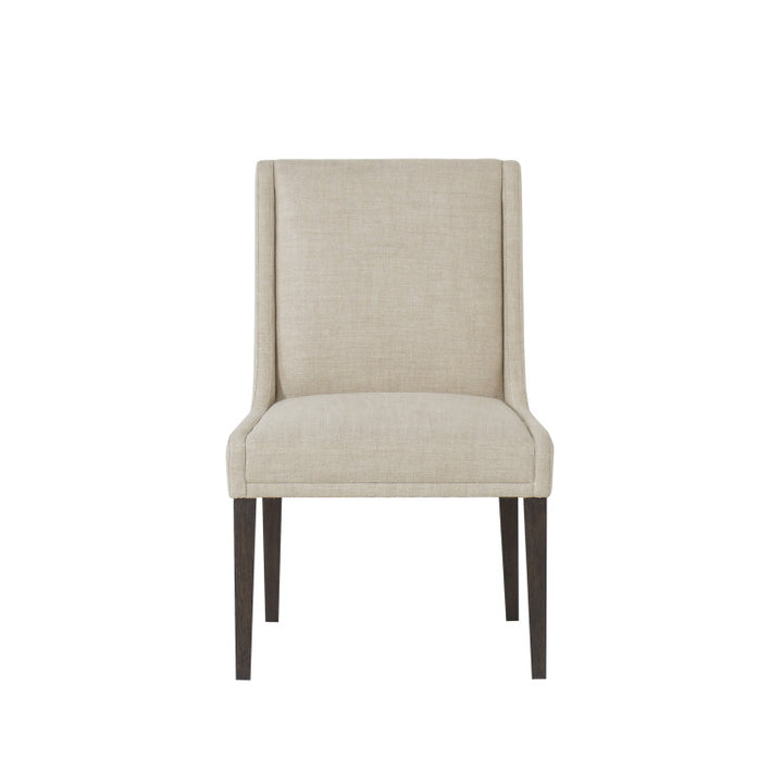 Stacey Dining Chair with Textured Linen Fabric-Sonder-FIC1729-Dining Chairs-5-France and Son