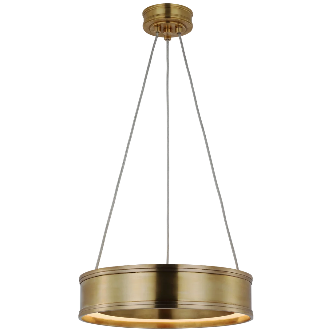 Corla Ring Chandelier-Visual Comfort-VISUAL-CHC 1611AB-ChandeliersAntique-Burnished Brass/14"-5-France and Son