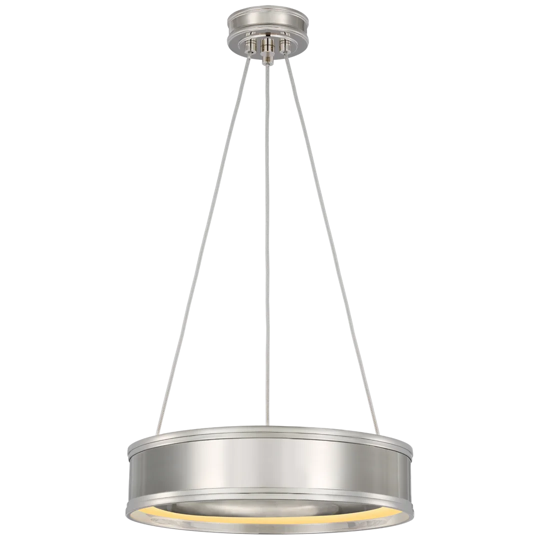 Corla Ring Chandelier-Visual Comfort-VISUAL-CHC 1611BZ-ChandeliersPolished Nickel/14"-7-France and Son