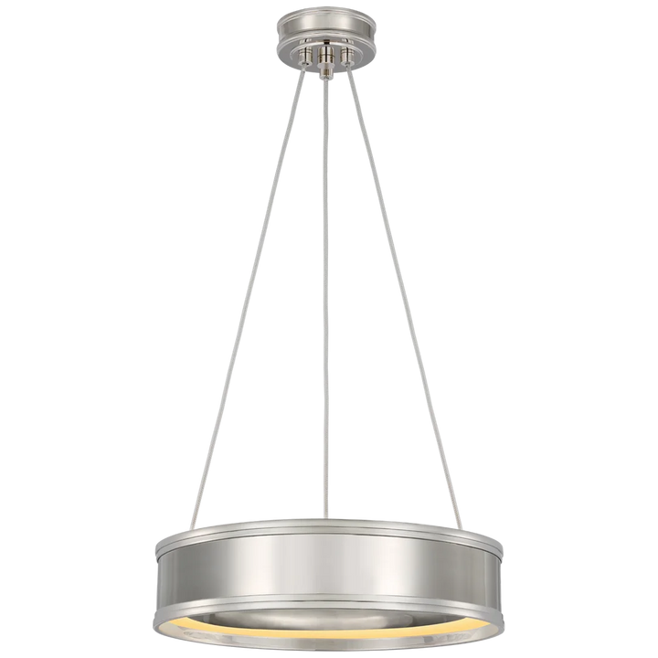 Corla Ring Chandelier-Visual Comfort-VISUAL-CHC 1611BZ-ChandeliersPolished Nickel/14"-7-France and Son