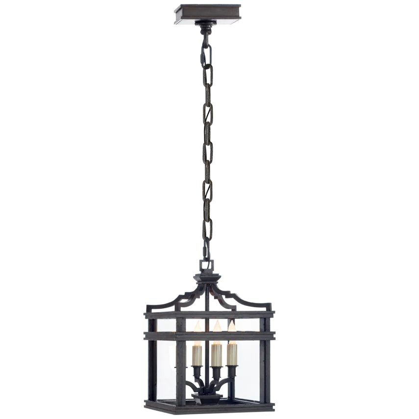 Mason Lantern-Visual Comfort-VISUAL-CHC 2190AI-PendantsSmall-Aged Iron-3-France and Son