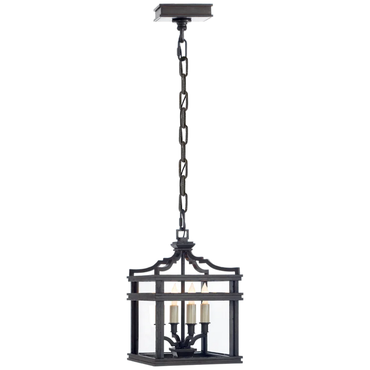 Mason Lantern-Visual Comfort-VISUAL-CHC 2190AI-PendantsSmall-Aged Iron-3-France and Son