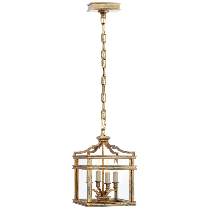 Mason Lantern-Visual Comfort-VISUAL-CHC 2190GI-PendantsSmall-Gilded Iron-4-France and Son