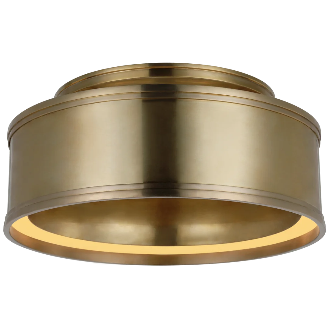 Corla Flush Mount-Visual Comfort-VISUAL-CHC 4611AB-Flush MountsAntique-Burnished Brass/14"-5-France and Son