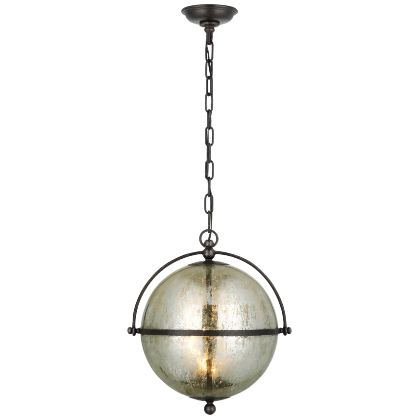 Bailey Large Pendant-Visual Comfort-VISUAL-CHC 5065AI-MG-PendantsAged Iron-1-France and Son