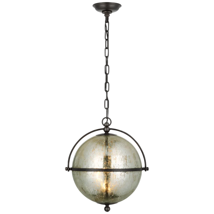 Bailey Large Pendant-Visual Comfort-VISUAL-CHC 5065AI-MG-PendantsAged Iron-1-France and Son