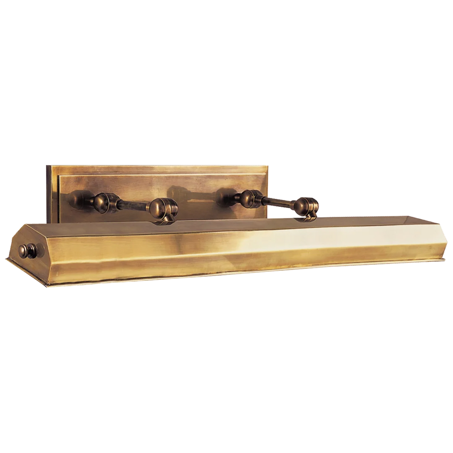 Doncaster 30" Picture Light-Visual Comfort-VISUAL-CHD 5148AB-Wall LightingAntique-Burnished Brass-1-France and Son