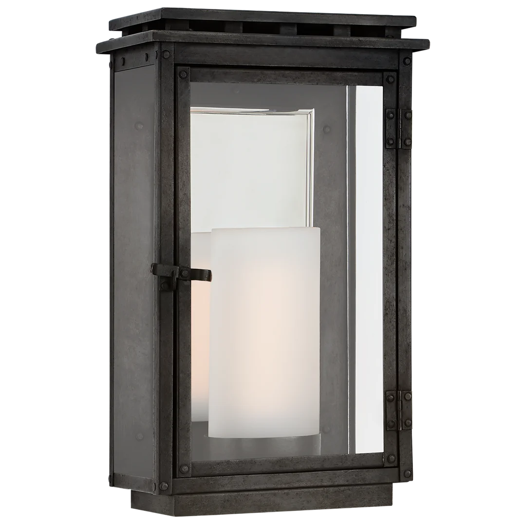 Chelsea Small 3/4 Wall Lantern-Visual Comfort-VISUAL-CHO 2604AI-CG-Wall Lighting-1-France and Son