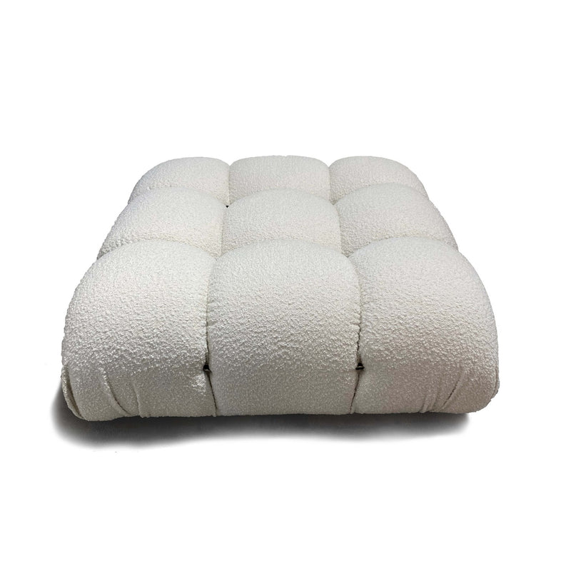 Bellini Modular Sofa Parts - Bouclé-France & Son-FYS0763OWHT-SectionalsOttoman-8-France and Son