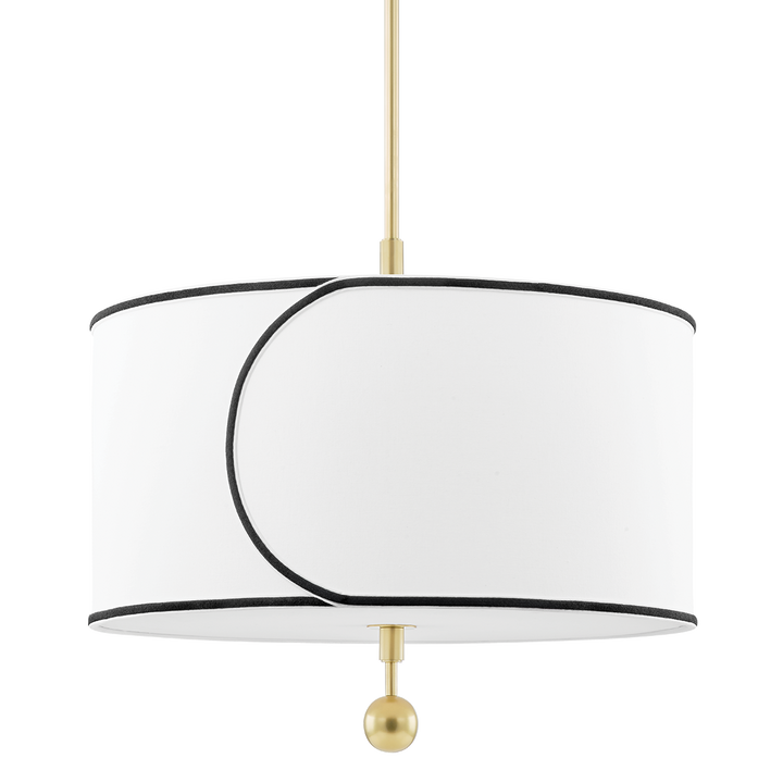 Zara 3 Light Large Pendant-Mitzi-HVL-H381701L-AGB-PendantsAged Brass-1-France and Son