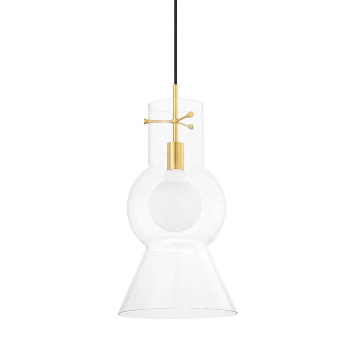 Mirabel - 1 Light Pendant-Large-Mitzi-HVL-H702701L-AGB-PendantsBrass-1-France and Son