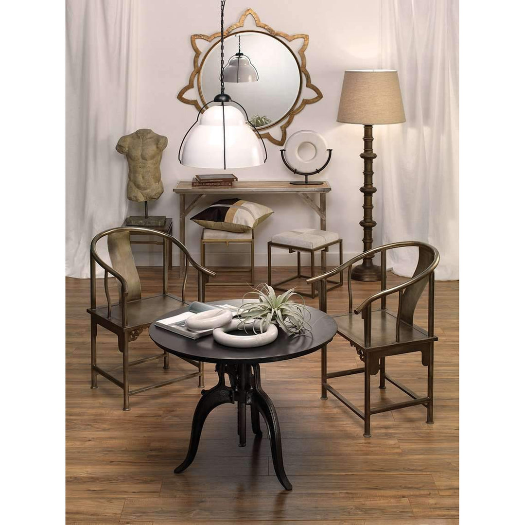 Americana Crank Table in Gun Metal-Jamie Young-JAMIEYO-20AMER-CRANK-Dining Tables-2-France and Son