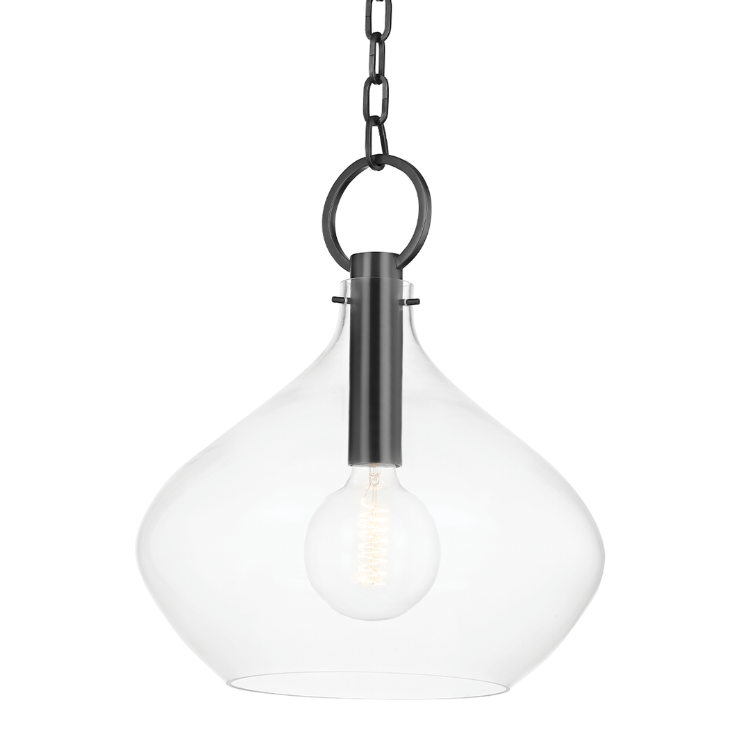 Lina 1 Light Large Pendant-Hudson Valley-HVL-BKO253-OB-PendantsOld Bronze-2-France and Son