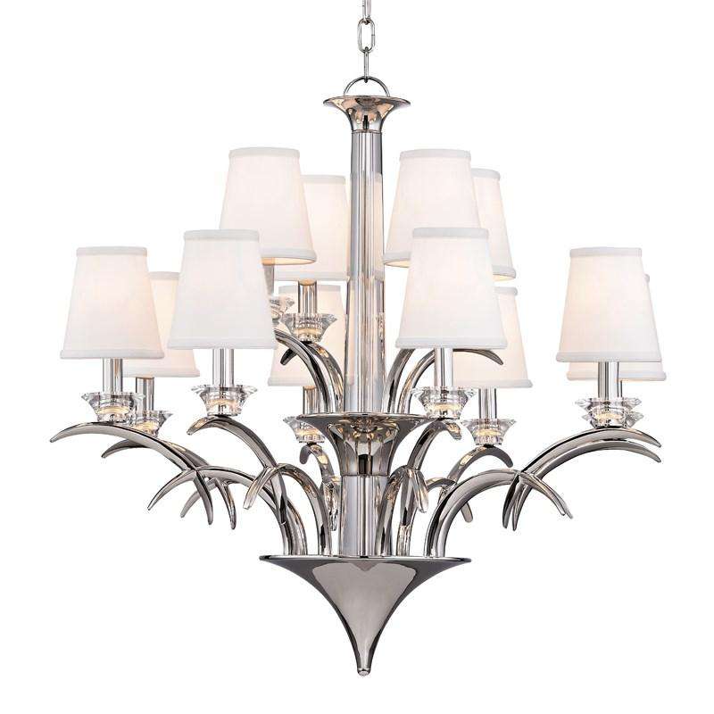 Marley 1 Light Pendant-Hudson Valley-HVL-9120-AGB-Pendants-1-France and Son