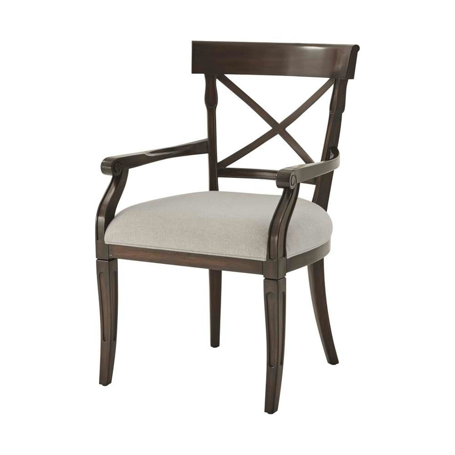 Brooksby Armchair Set Of 2-Theodore Alexander-THEO-4100-830.1BFD-Dining Chairs-1-France and Son