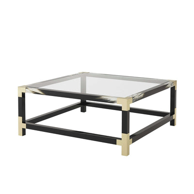 Cutting Edge Squared Cocktail Table-Theodore Alexander-THEO-5102-065-Coffee Tables-1-France and Son