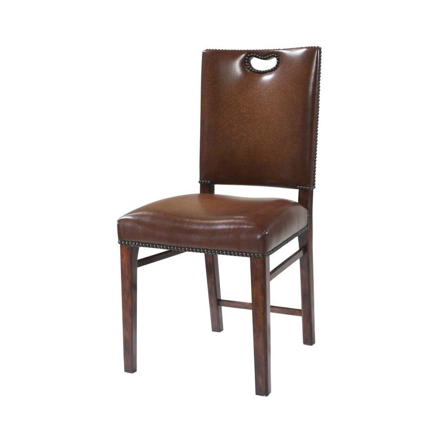 Tireless Campaign Side Chair-Theodore Alexander-THEO-4000-906.2AAJ-Dining Chairs-1-France and Son