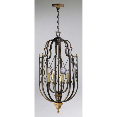 San Giorgio 8 Light Entry Chandelier-Cyan Design-CYAN-04649-Chandeliers-2-France and Son
