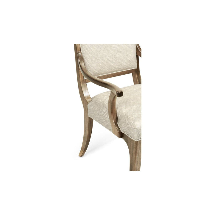 Hamilton Arm Chair-Jonathan Charles-JCHARLES-496001-AC-PGA-F200-Dining Chairs-4-France and Son