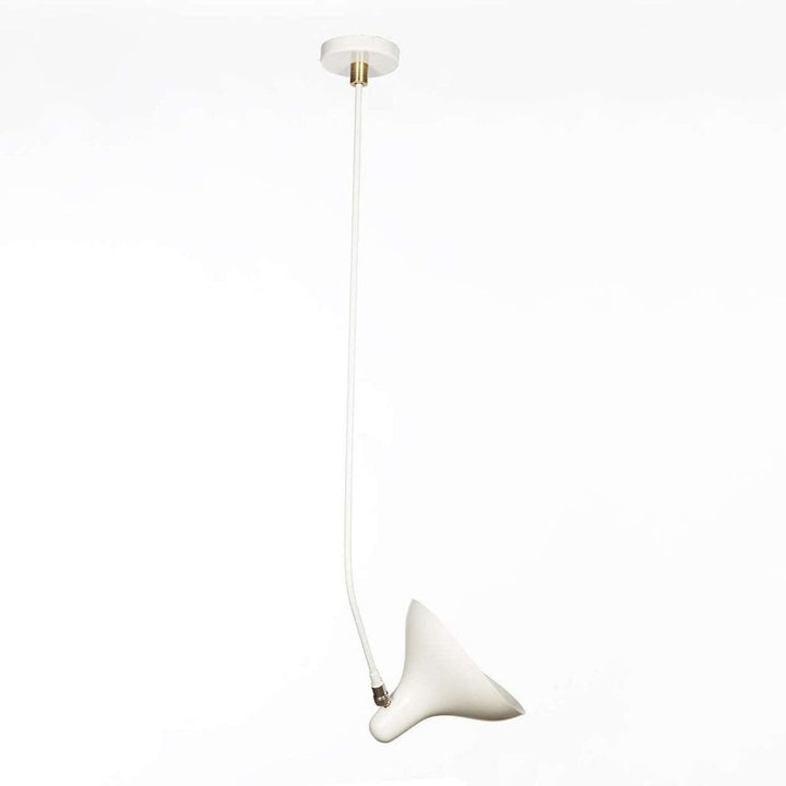 Mid-Century Modern Reproduction Mantis BS4 Ceiling Lamp - White Inspired by Bernard Schottlander