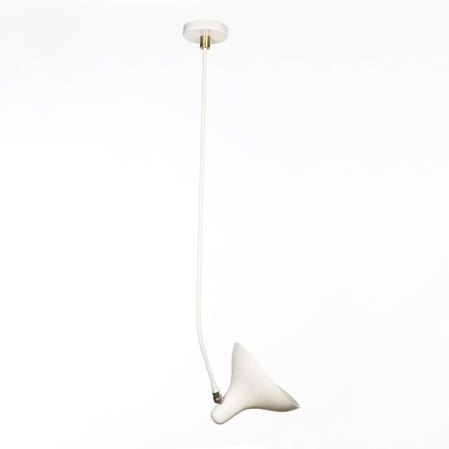 Mid-Century Modern Reproduction Mantis BS4 Ceiling Lamp - White Inspired by Bernard Schottlander