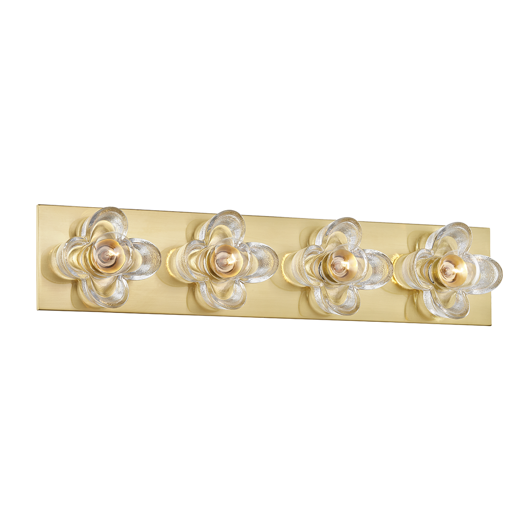 Shea 4 Light Bath Bracket-Mitzi-HVL-H410304-AGB-Bathroom LightingAged Brass-1-France and Son