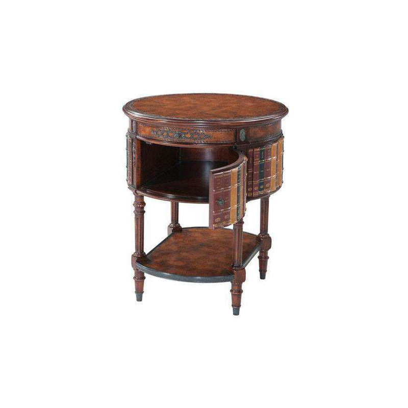 Louis XVI library Side Table-Theodore Alexander-THEO-5000-465BD-Side Tables-3-France and Son