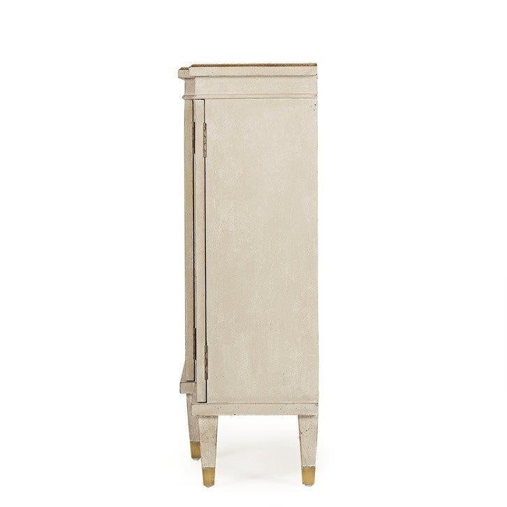 Gustavian Breakfront Cabinet-Modern History-STOCKR-MODERN-MH722F01-Bookcases & Cabinets-2-France and Son