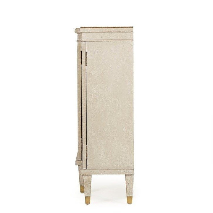 Gustavian Breakfront Cabinet-Modern History-STOCKR-MODERN-MH722F01-Bookcases & Cabinets-2-France and Son