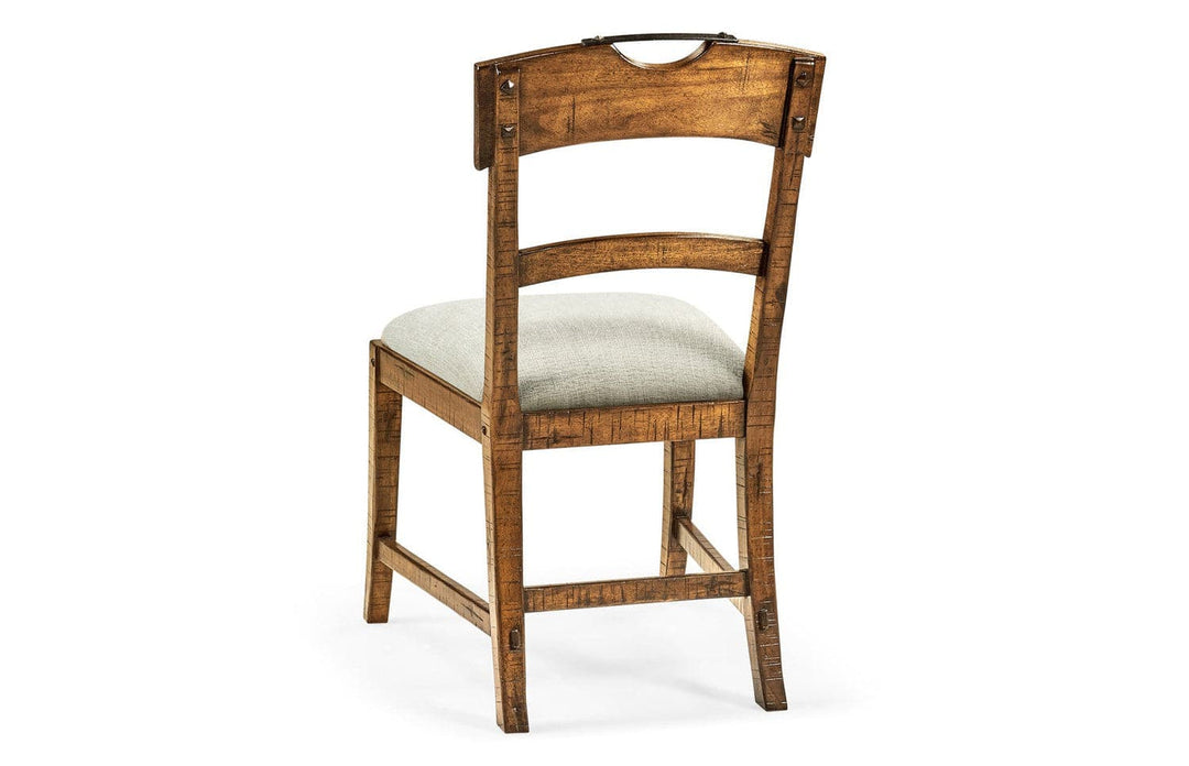Casual Planked Dining Side Chair-Jonathan Charles-JCHARLES-491076-SC-CFW-F400-Dining Chairs-3-France and Son