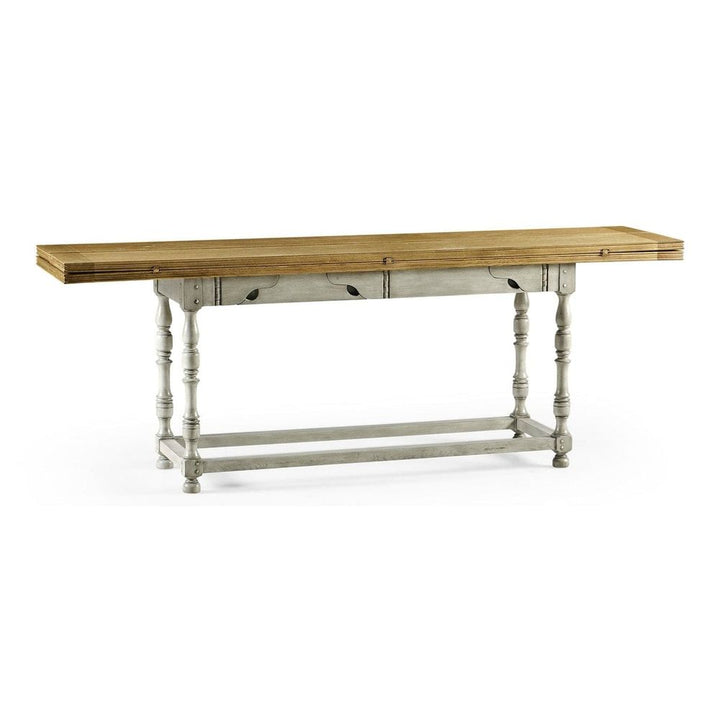 Dielectric Hunt Table-Jonathan Charles-JCHARLES-492095-86L-NSO-Side Tables-1-France and Son