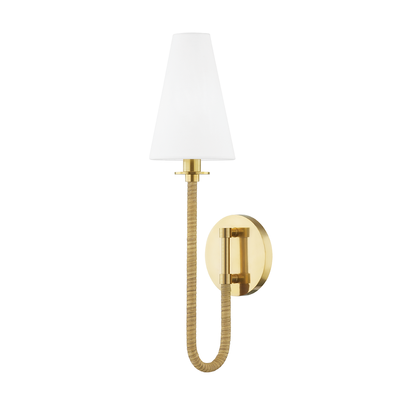 Ripley 1 Light Wall Sconce-Hudson Valley-HVL-8700-AGB-Outdoor Wall Sconces-1-France and Son