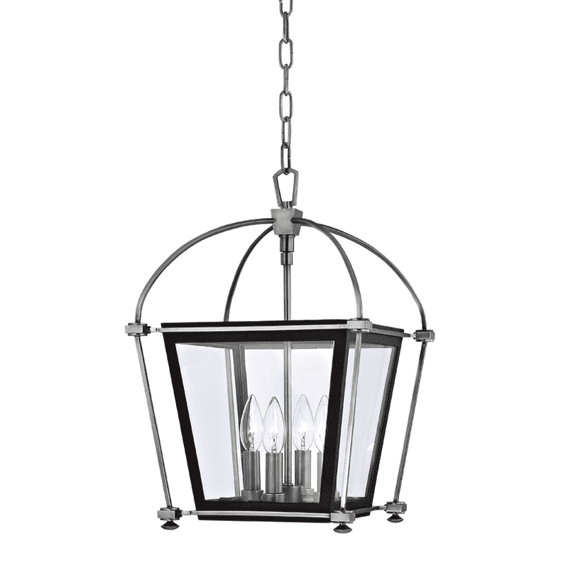 Hollis 4 Light Pendant-Hudson Valley-HVL-3612-PN-PendantsPolished Nickel-2-France and Son