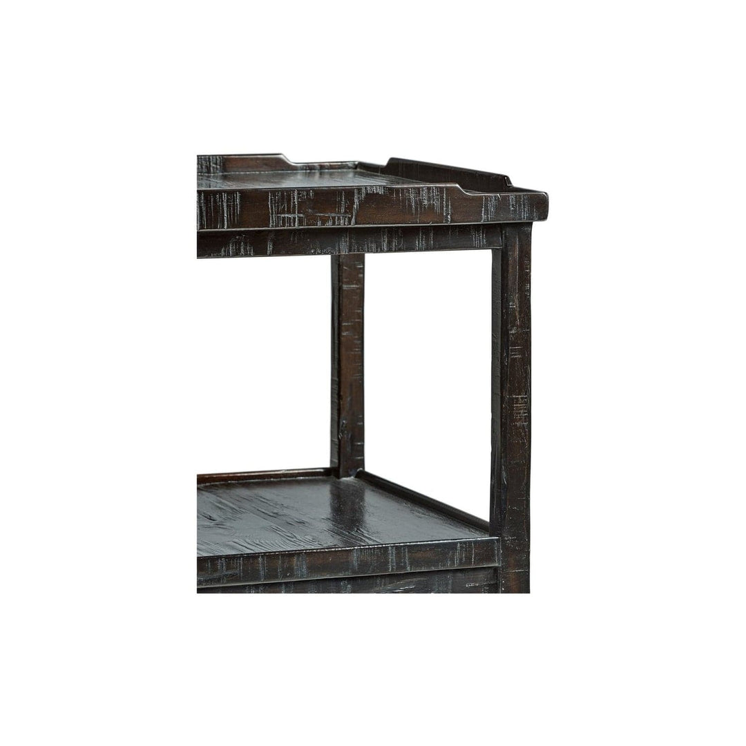 Casual Rectangular Side Table-Jonathan Charles-JCHARLES-491020-CFW-Side TablesCountry Walnut-29-France and Son